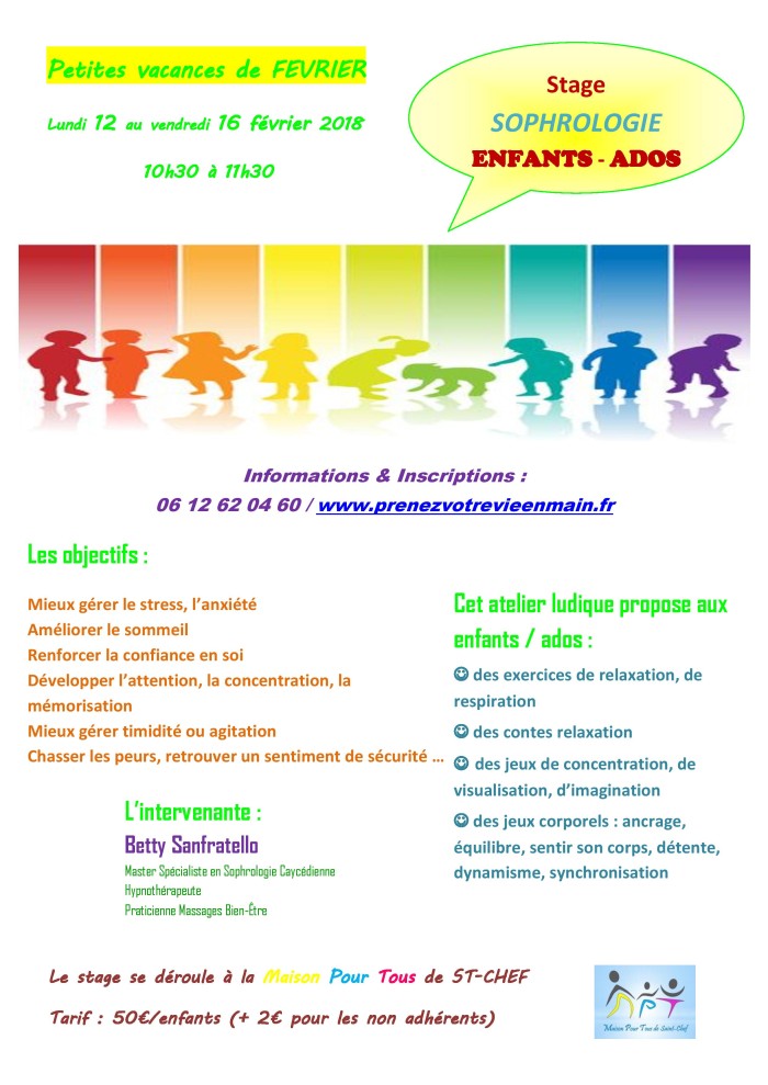 Stage Enfants Février 2018